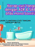 Cegah HFMD - Kerap Cuci Tangan Dengan Air & Sabun atau Hand Sanitizer